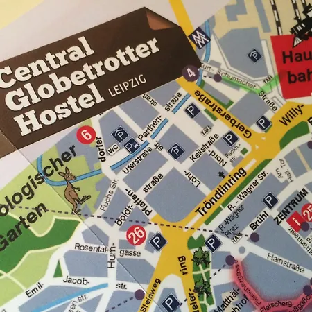 Globetrotter Hauptbahnhof Hostal Leipzig